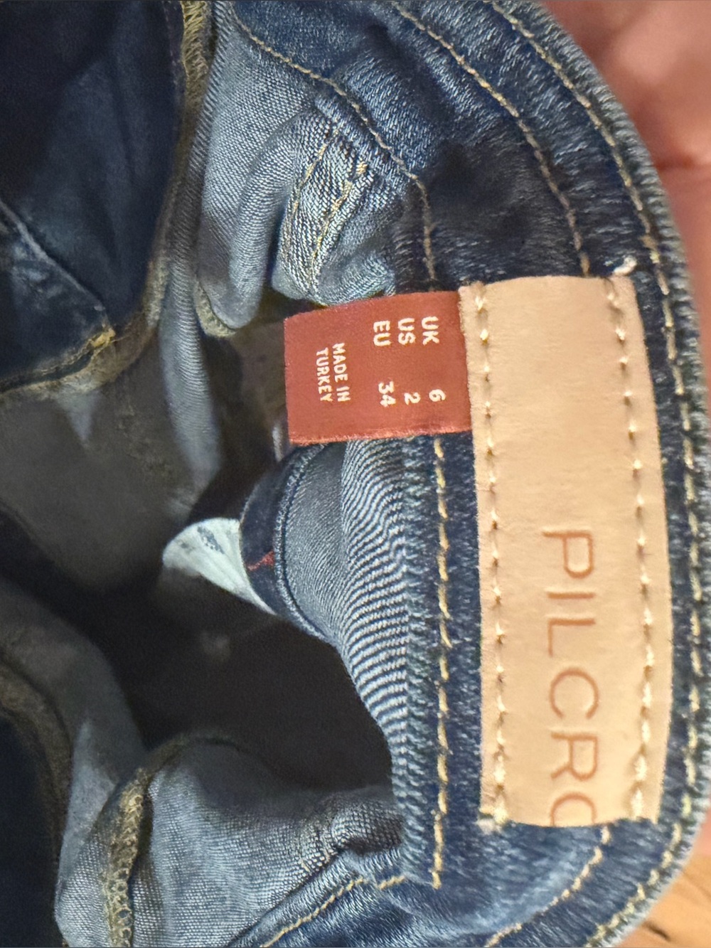 Pilcro Dark Blue Denim Halter Romper - Picture 6 of 9